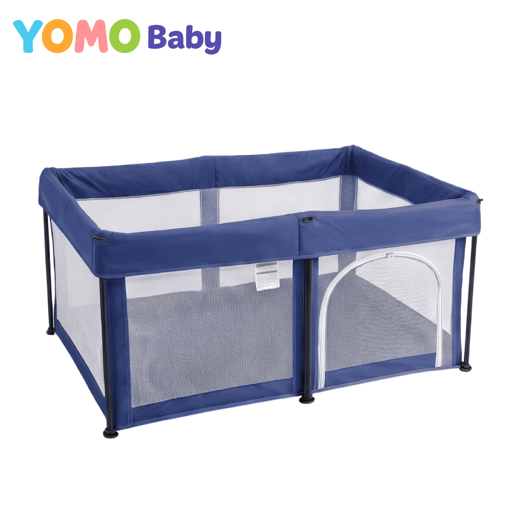 YOMO Baby Foldable Playpen for Baby and Kids 127 * 127 CM