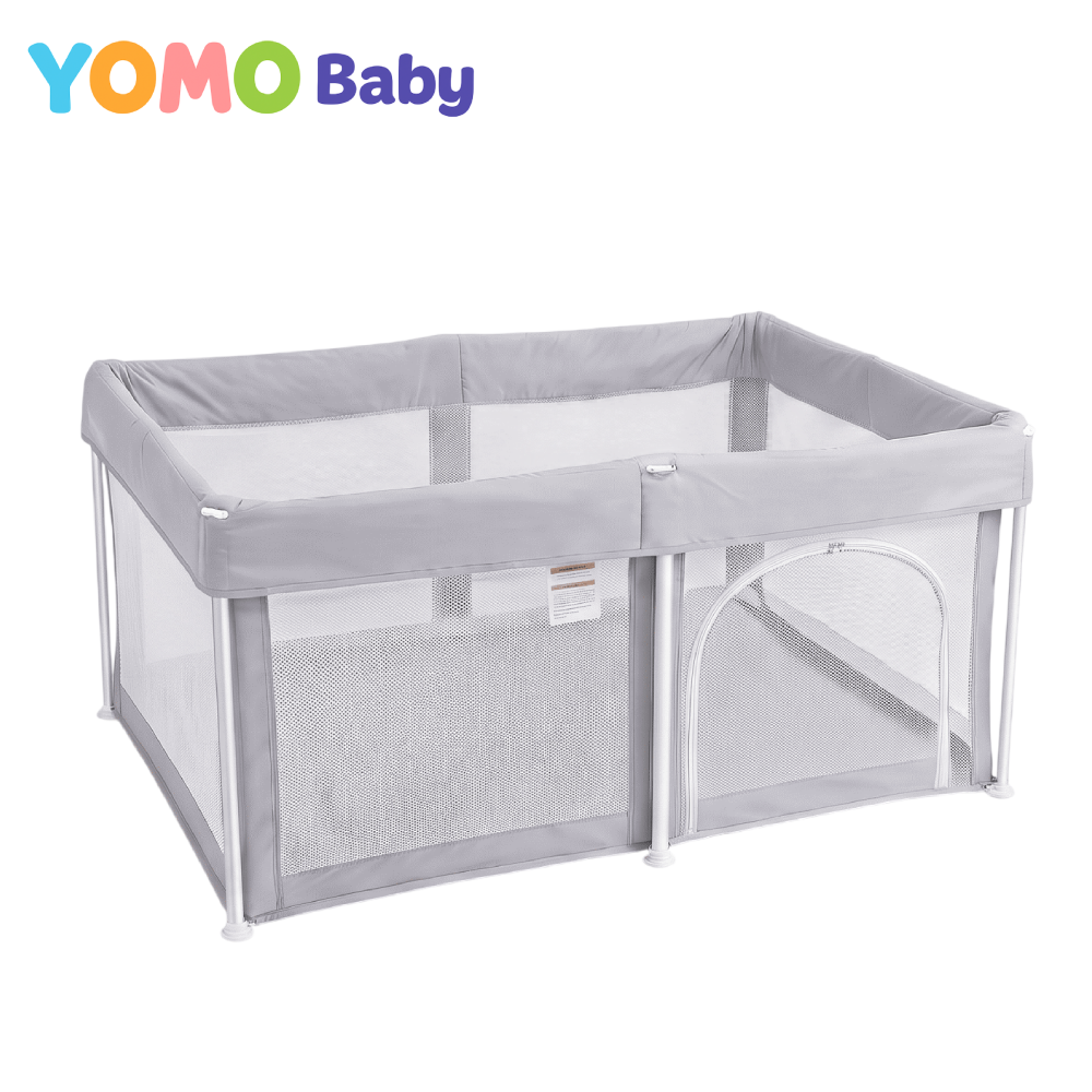 YOMO Baby Foldable Playpen for Baby and Kids 127 * 127 CM