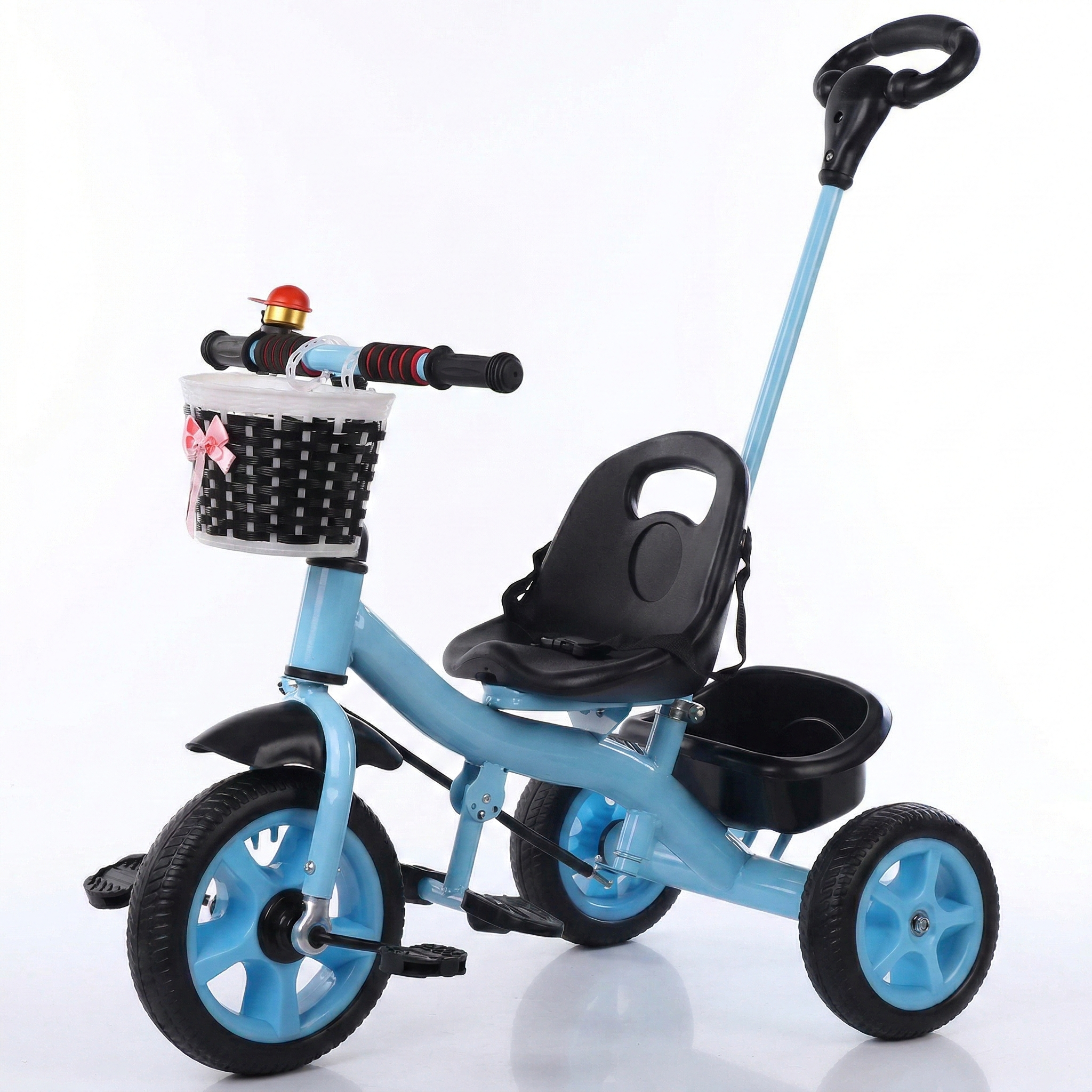 YOMO BABY Three Wheels Bike for Baby Girl & Boy with Control Push Handle