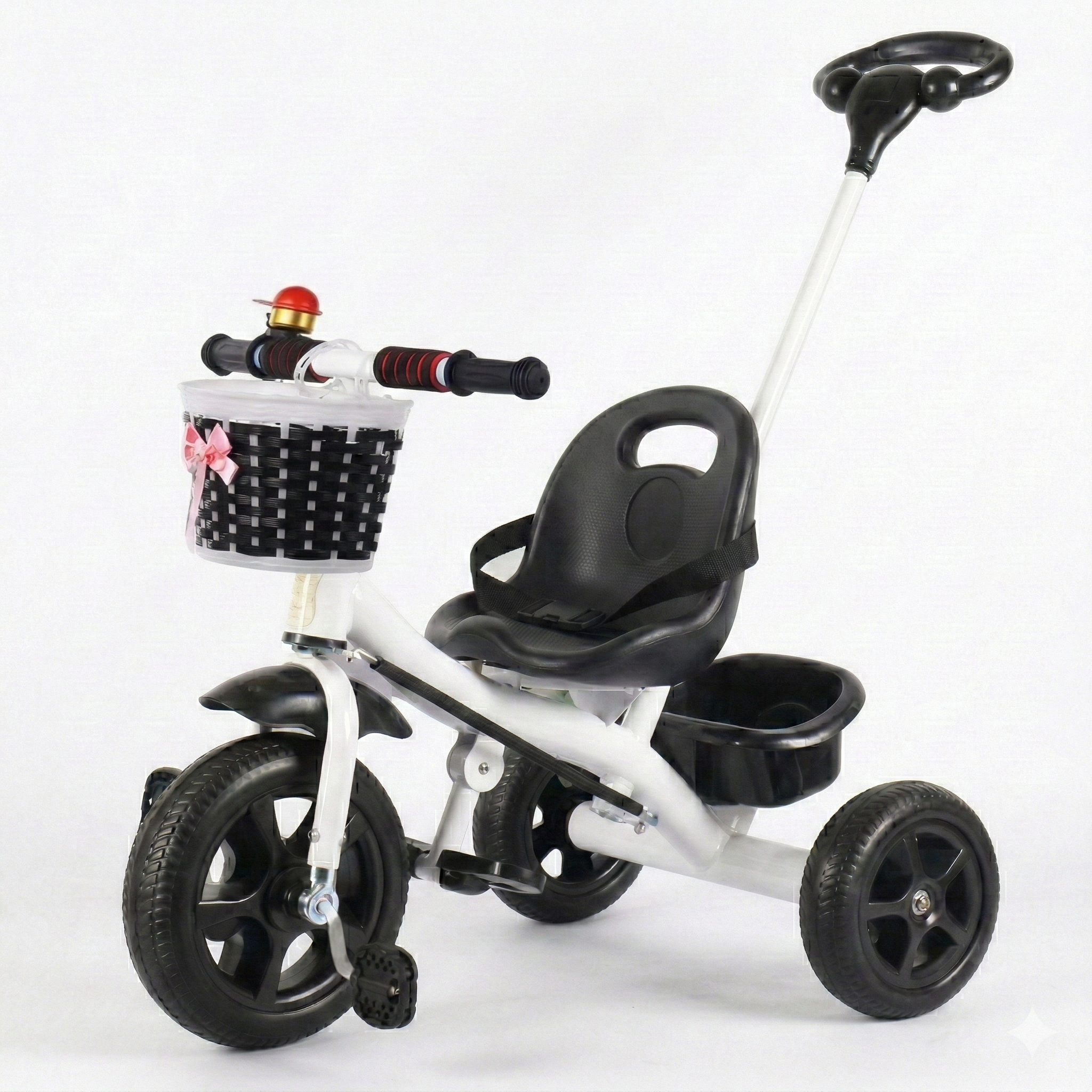YOMO BABY Three Wheels Bike for Baby Girl & Boy with Control Push Handle
