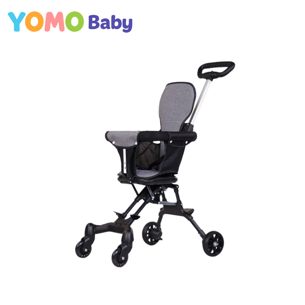 YOMO Baby Lightweight Foldable Stroller for Baby Two Way Stroller Hand Push Stroller Baby Carrier Cabin Approved
